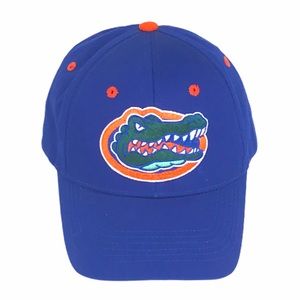 Captivating Headgear University of Florida Gators Hat Velcro Back Blue